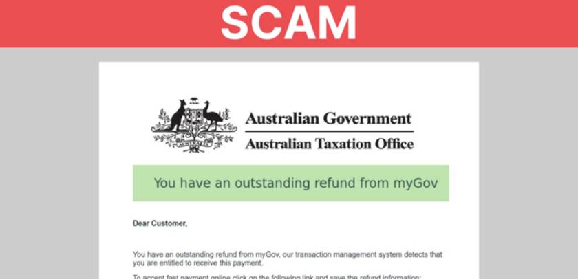 ATO issues fresh scam warning over fake myGov messages