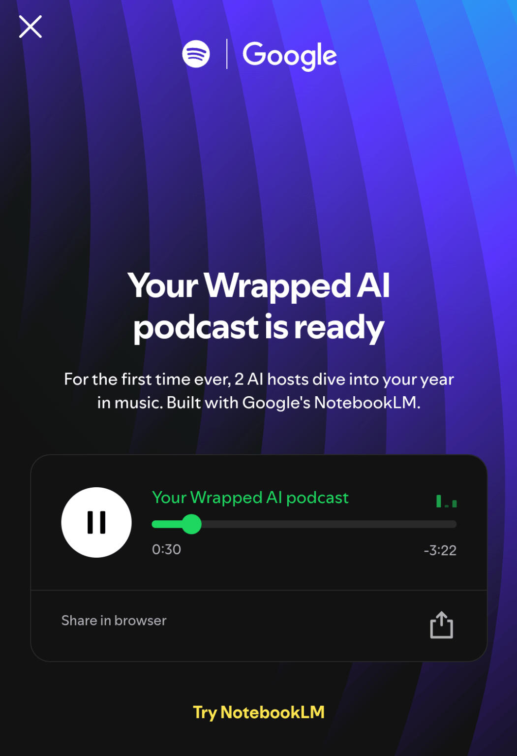 AI is the reason Spotify Wrapped feels different this year
