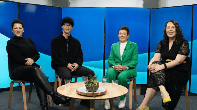 Optus podcast panel speakers