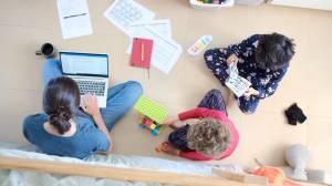 I run multiple businesses, but school holidays are the boss of me