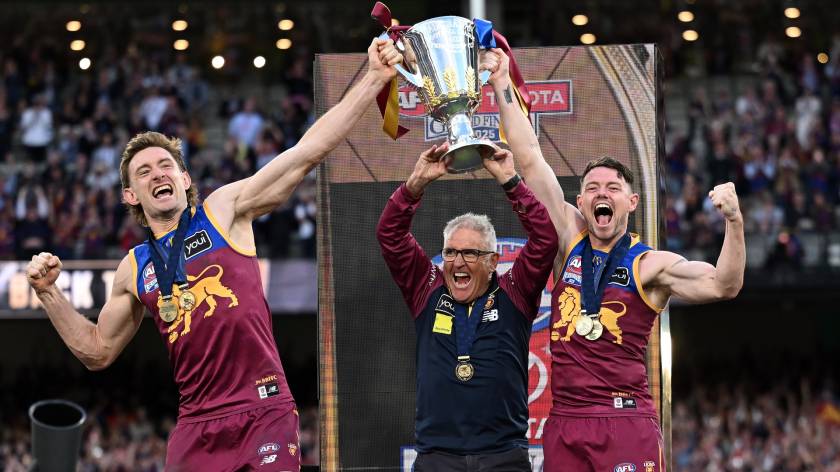 AFL Grand final Brisbane lions Chris fagan