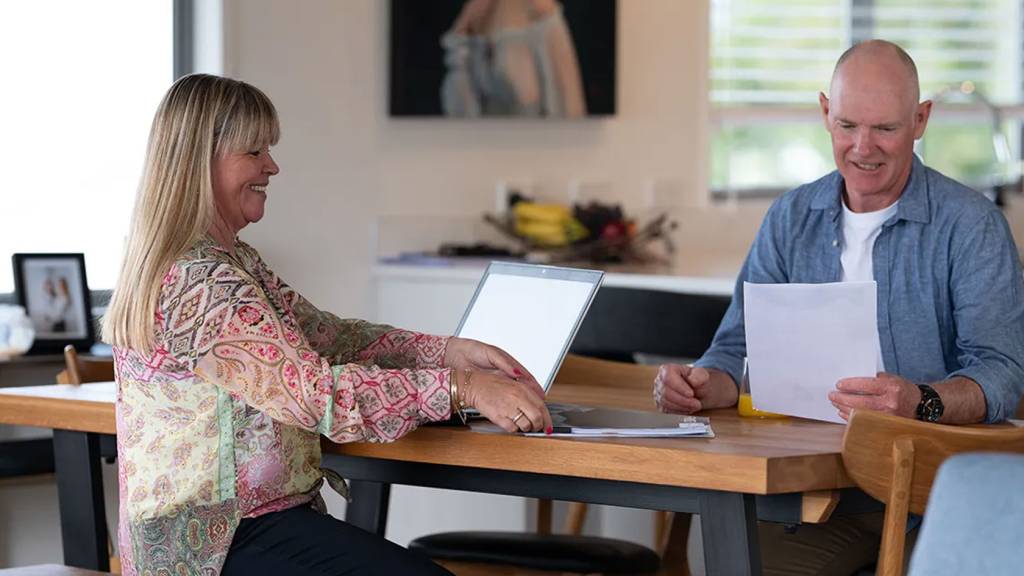 Findex clients Michelle and Alan Cooke