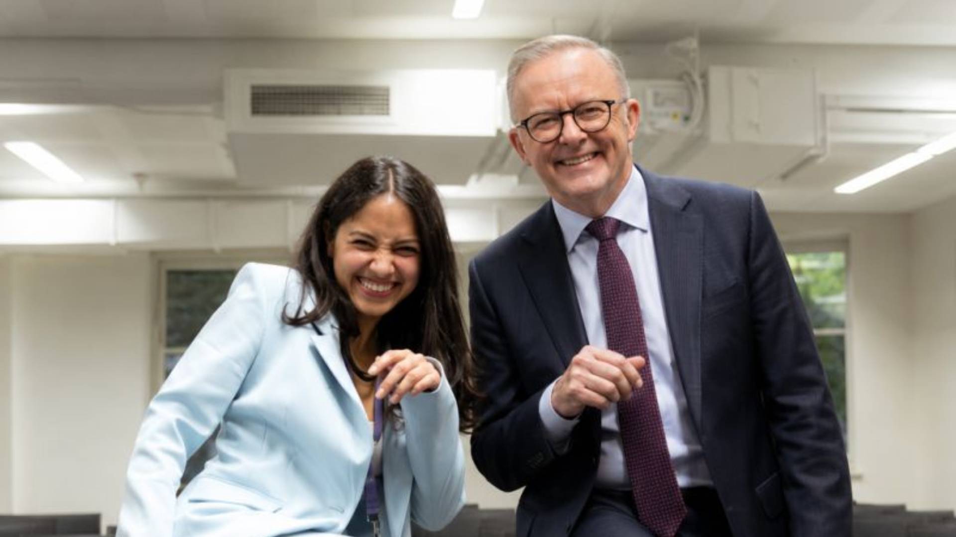 Albanese thanks business owners for “very nice photos” in CGT memes