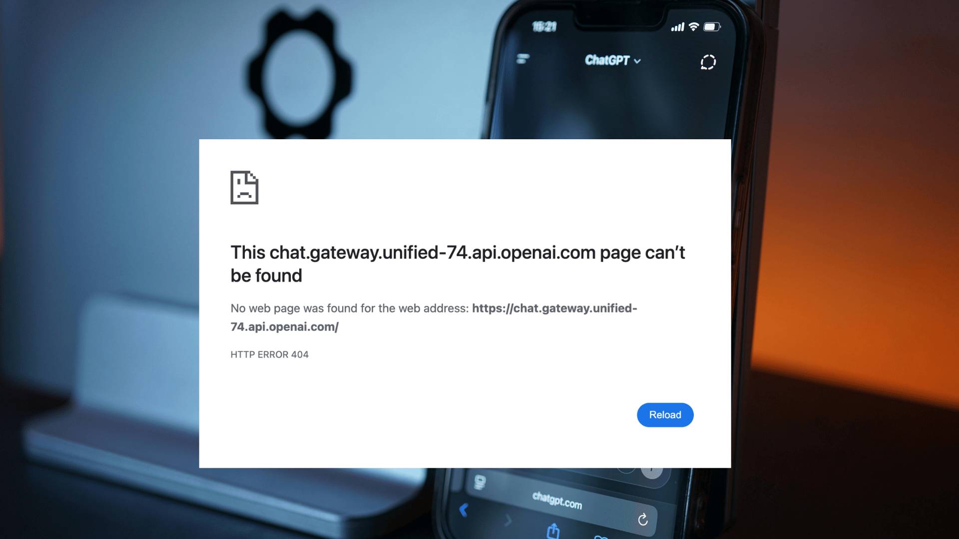 ChatGPT down? Users report strange redirects, browser issues and errors