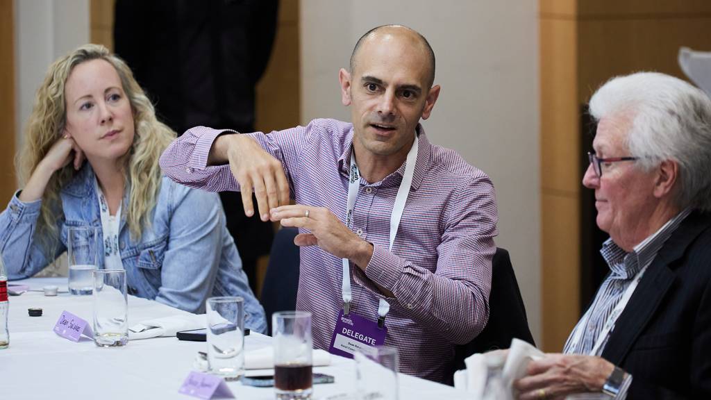 Dean Salakas, CEO of Retail Community Pty Ltd at the Mastercard Roundtable.