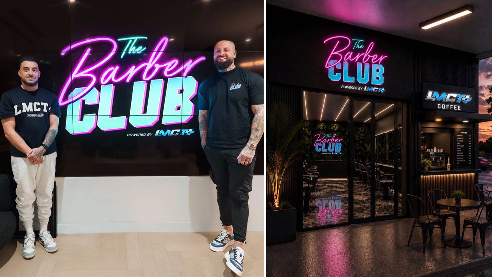 Adrian Portelli expands LMCT+ with barber shops, coffee and discounted member cuts