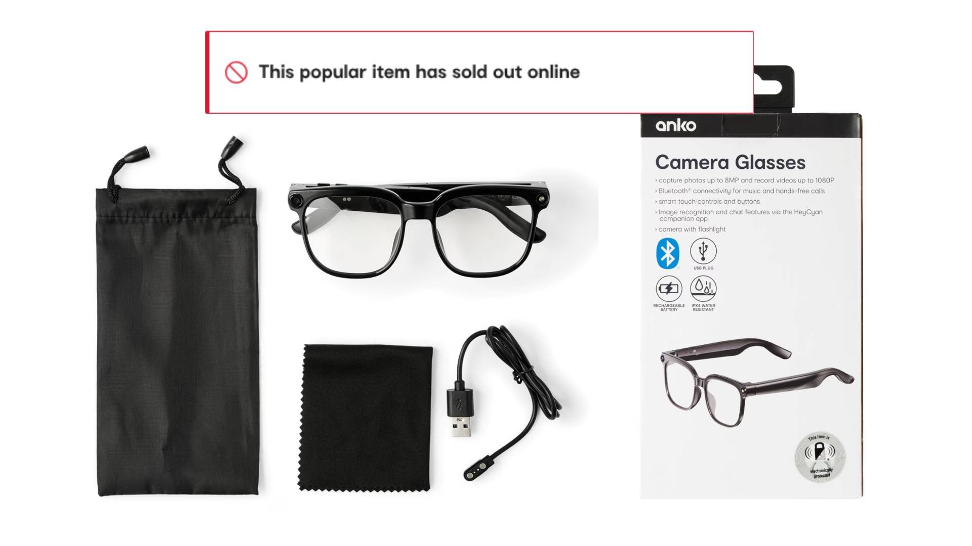 Kmart’s $89 smart glasses sell out as shoppers adopt low-cost recording tech