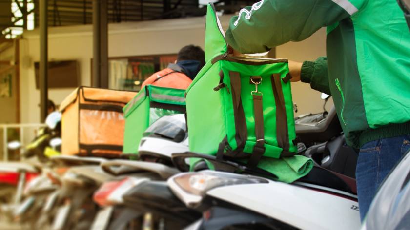 food delivery uber eats doordash