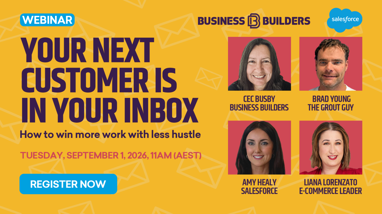 Your next customer is in your inbox: How to win more work with less hustle
