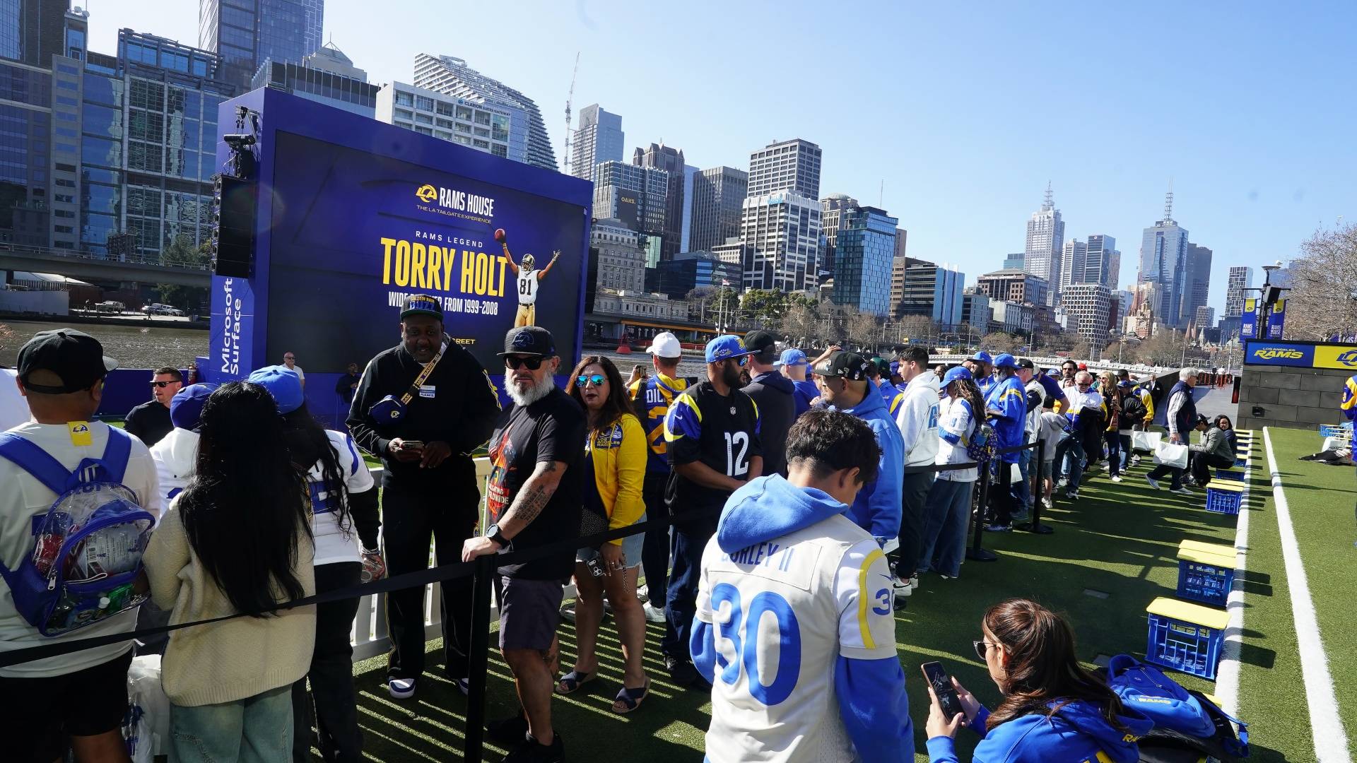 American NFL fans bringing “deep pockets” to Melbourne