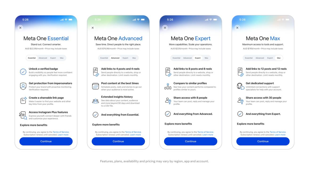 Meta launches subscription plans offering businesses access to real human support staff