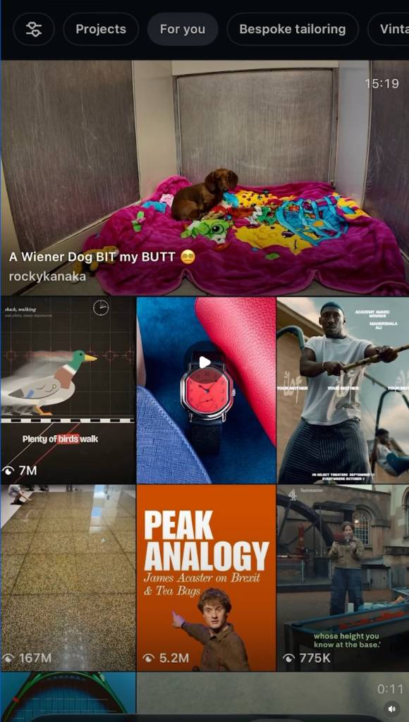 Screetchot Instragram Aussie brands ready for Instagram's new YouTube competitor
