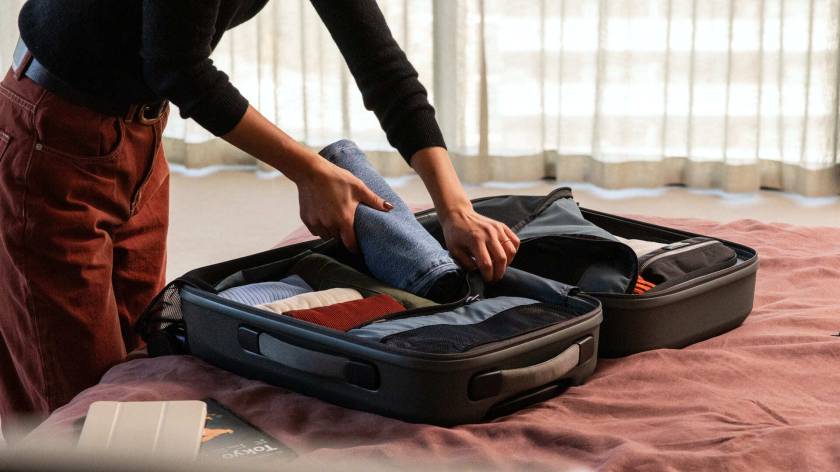 Bellroy's carry-on suitcase. Image: Supplied.